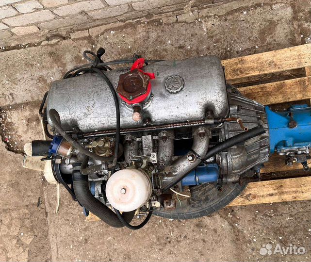 Мотор от москвича 2140 с коробкой