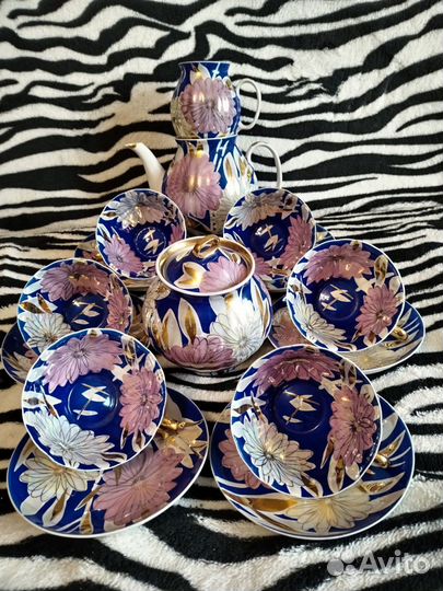 Чайный сервиз СССР дулево Астра