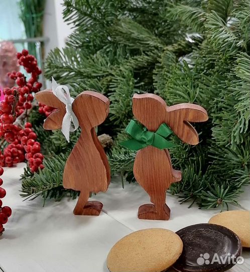 Деревянные декоративные фигурки