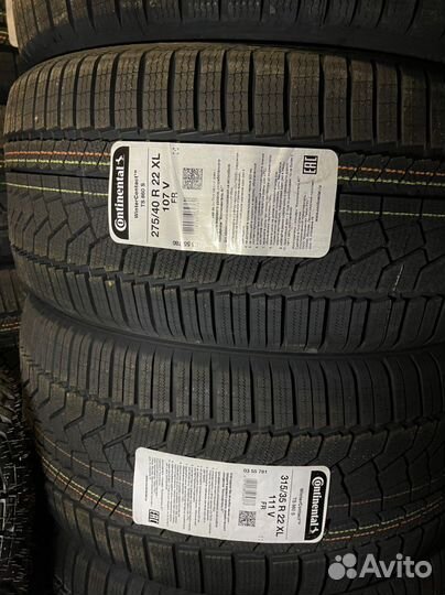 Continental ContiWinterContact TS 860S 275/40 R22 и 315/35 R22