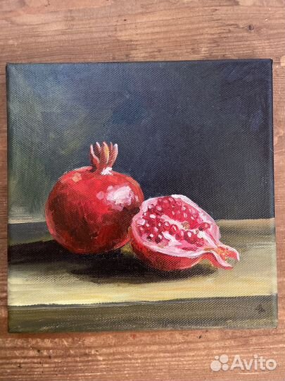 Картина акрилом на холсте