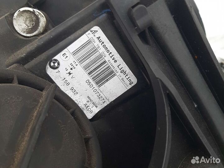 Фара бмв Х5 E70 дорестайлинг оригинал галогенная