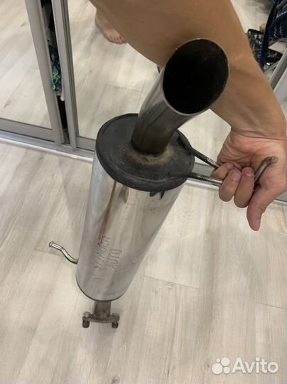 Глушитель stinger kia rio 3