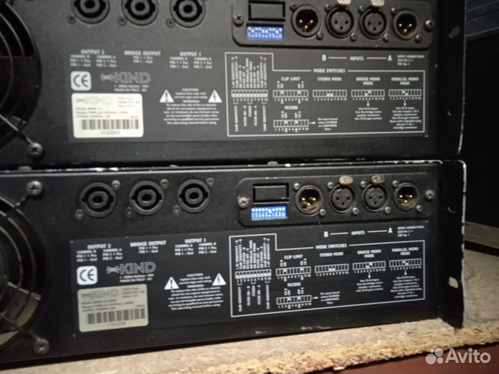 Усилитель kind Audio NWX (2х1300 Вт на 4 Ома)