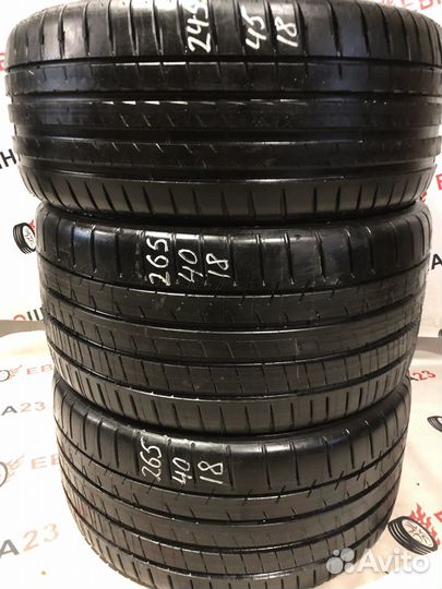 Michelin Pilot Sport 4 245/45 R18 и 265/40 R18 100Y