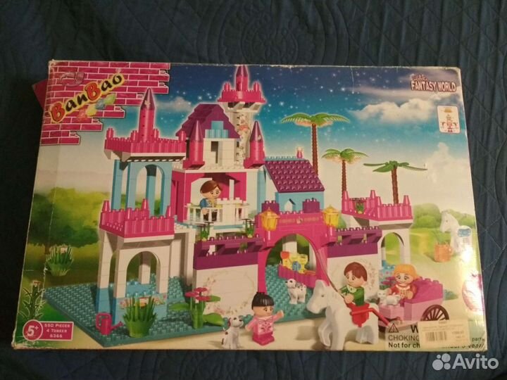 Конструктор Дворец, домик для кукол