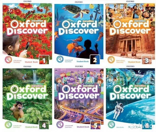 Oxford Discover 1, 2, 3, 4, 5, 6 (2nd edition)