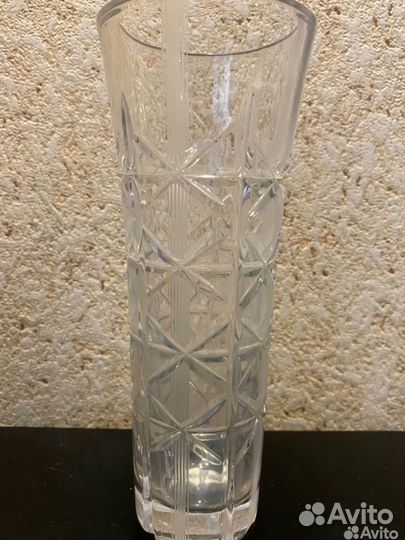 Ваза хрустальная СССР винтаж / раритет / антиквар
