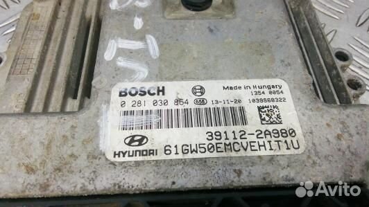 Блок управления двс hyundai I30 GD (TNI08PC01)