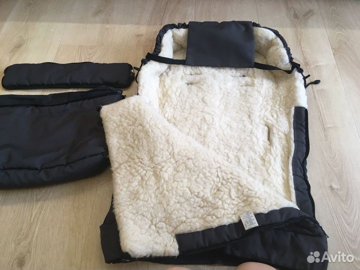 Womar зимний конверт на овчине multi arctic