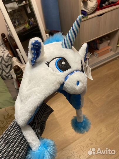 Шапка единорог