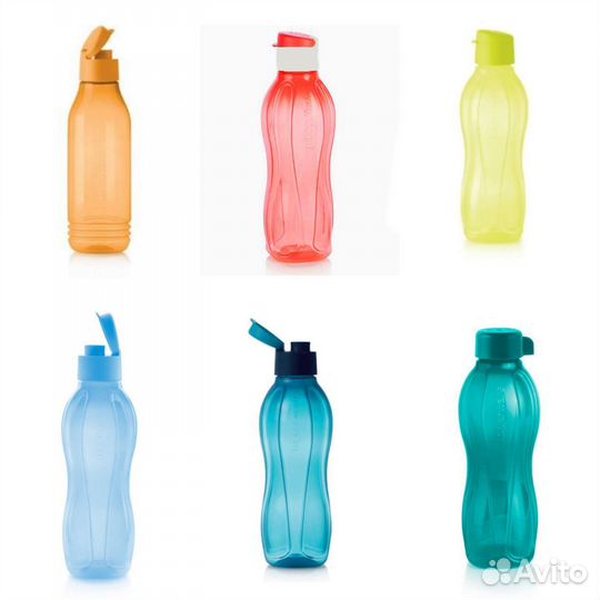 Бутылки tupperware новые