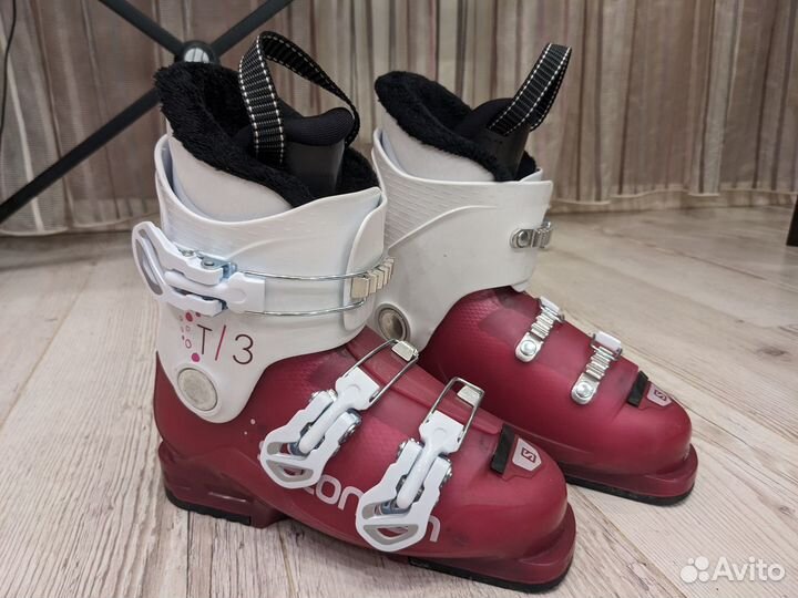 Горнолыжные ботинки детские Salomon T3 22 - 22,5