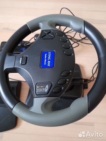 Руль, педали Sting Ray для Play station 1, 2, PSX