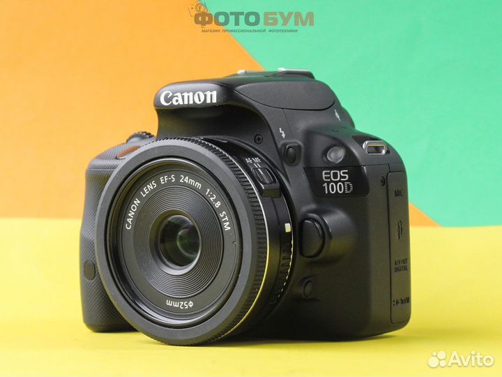 Canon 100D kit 18-55 + Canon EF-S 24mm f2.8 STM