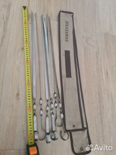 Шампура в чехле 6 шт