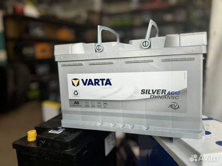 Аккумулятор Varta A6 silver AGM 80/800