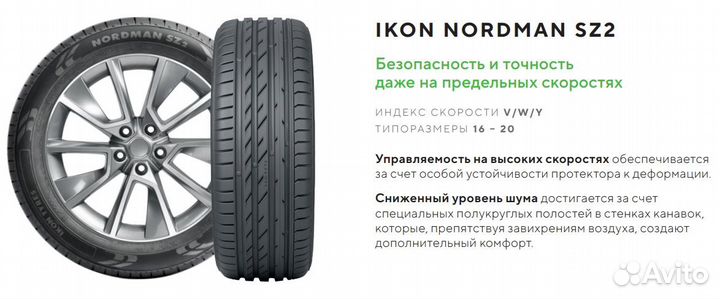 Ikon Tyres Nordman SZ2 225/55 R17 101W