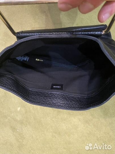 Сумка натуральная кожа ASOS женская