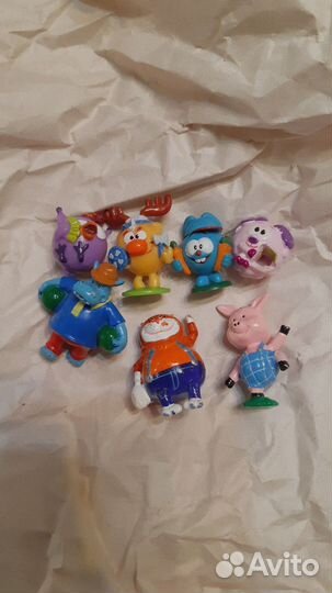 Игрушки из киндера 90х