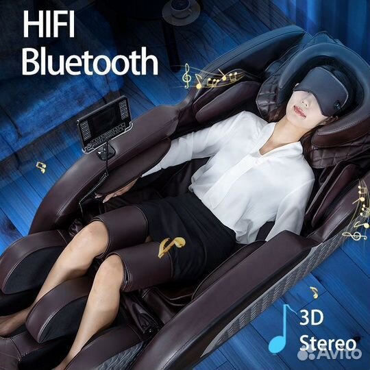 Массажное кресло MRT-68 красно-серый