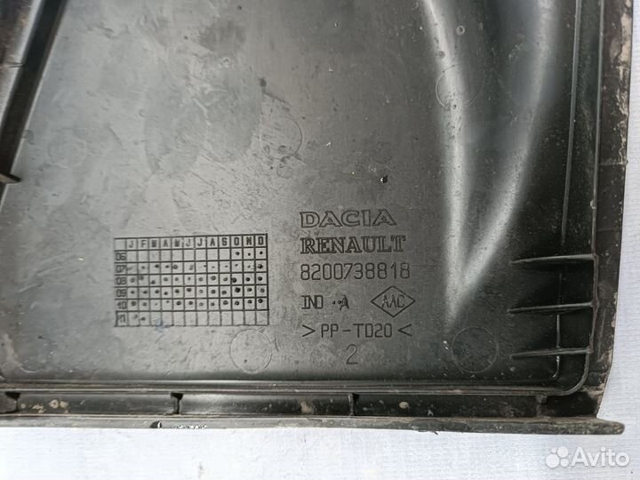 Крышка блока предохранителей Renault Logan 1