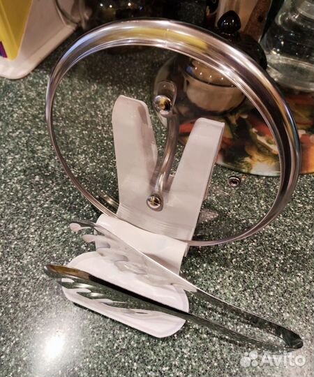 Подставка для крышки и ложки новая