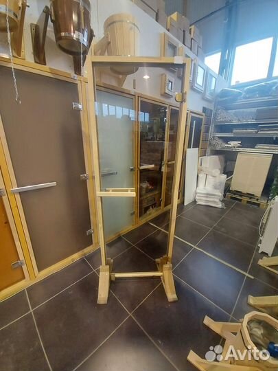 Стеклянная дверь для Бани и Сауны