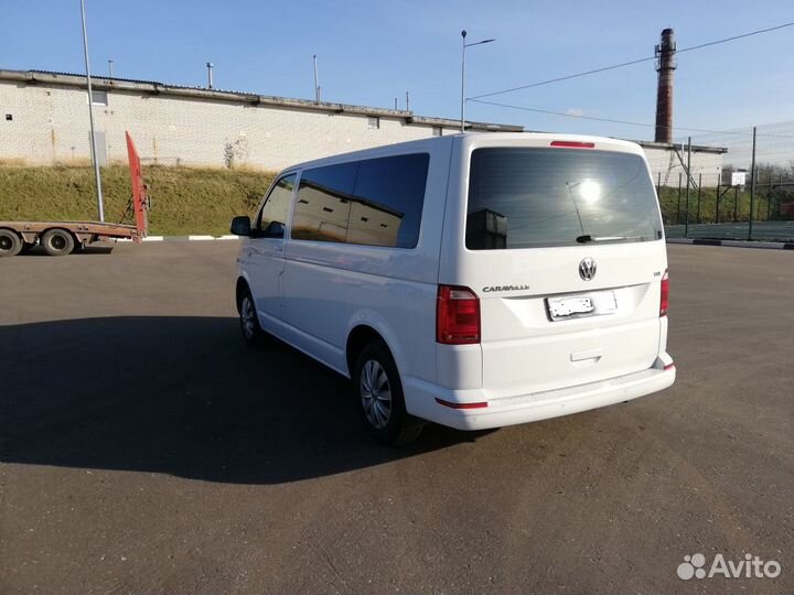 Перевозки на пассажирском VW Caravelle
