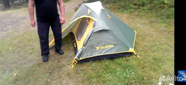 Туристическая палатка новая Talberg Exploer2