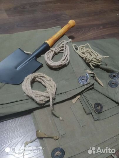 Плащ палатка армейская качество СССР