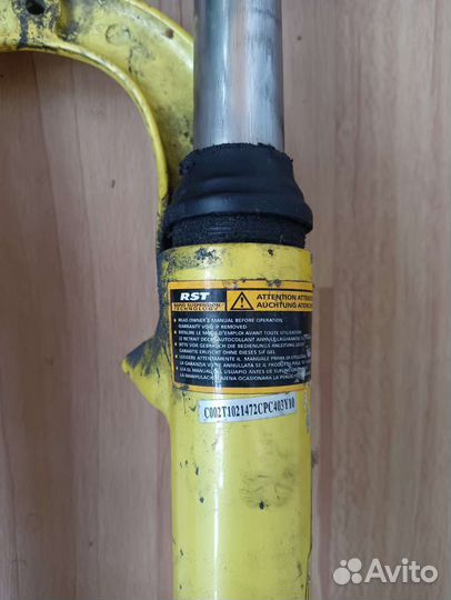 Велосипедная вилка бу