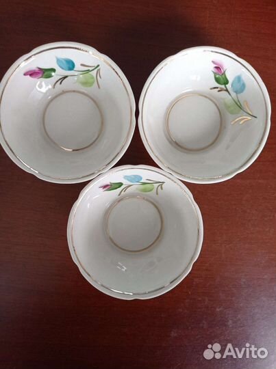 Блюдце, розетки