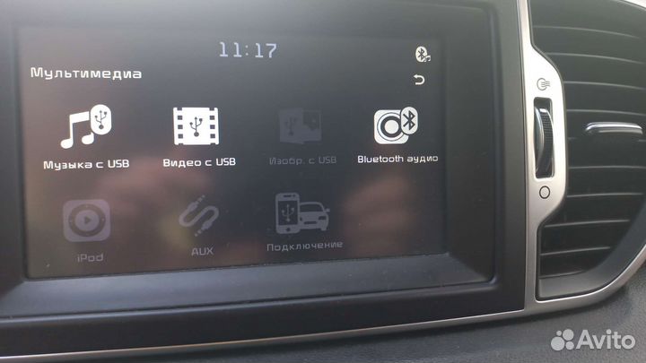 Шгу (автомагнитола) на Kia sportage 4 Кия Спортеж