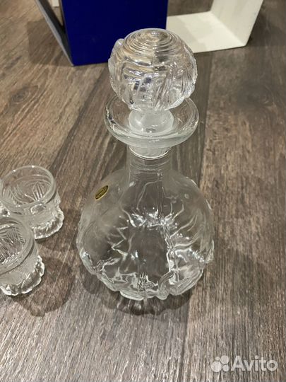 Стопки и графин Bohemia