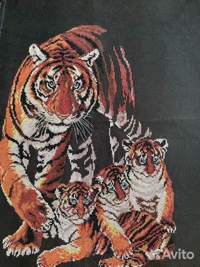 Готовая вышивка крестом