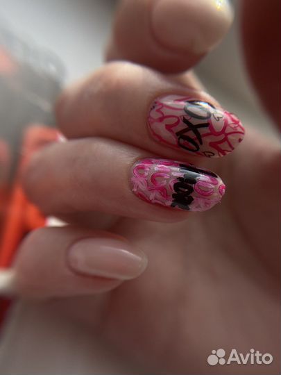 Маникюр гель лак, педикюр