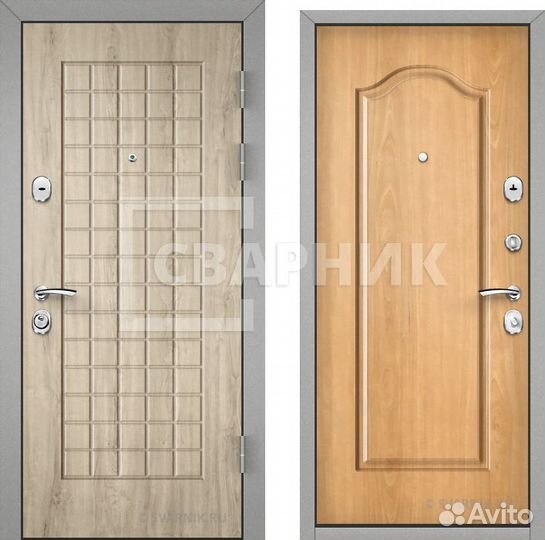 Усиленная входная дверь на заказ. Под ключ