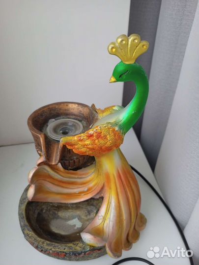 Фонтан настольный Жар - птица