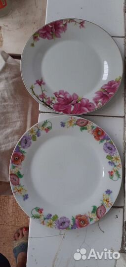 Японские тарелки и салатники. Пиалы СССР