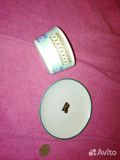 Кофейная пара чайная лфз фарфор СССР раритет ифз