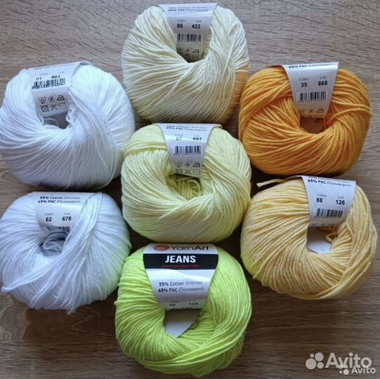 Пряжа YarnArt Jeans