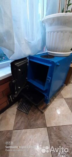 Твердотопливный котёл новый