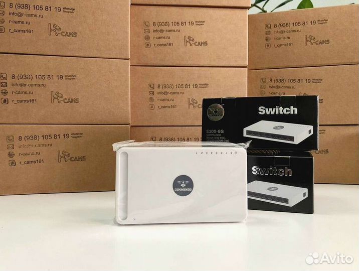 Комплект видеонаблюдения Макси 7 камер