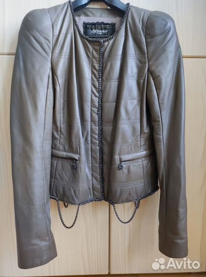 Кожаная куртка 44 р Nysense