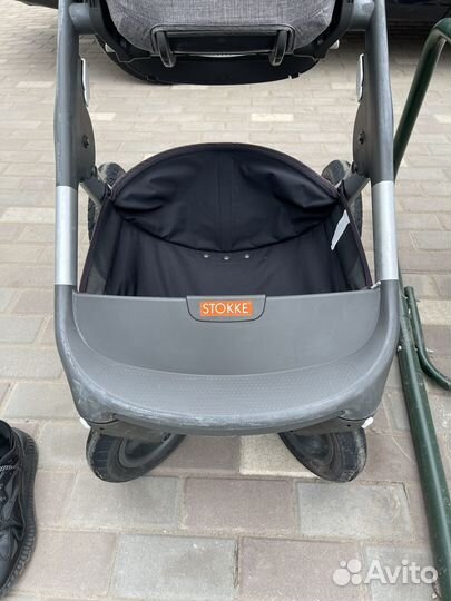 Коляска stokke trailz люлька