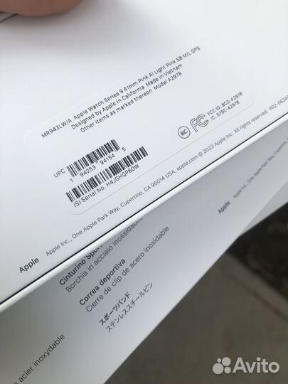 Apple watch series 9 41mm pink New