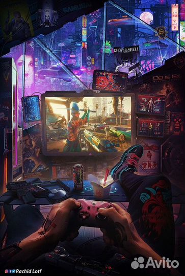 Игра cyberpunk 2077 на PS4/PS5