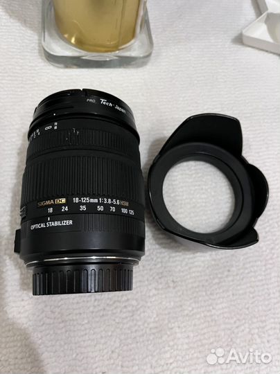 Макрообъектив Sigma DC 18-125 mm