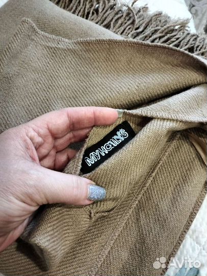 Палантин- пончо